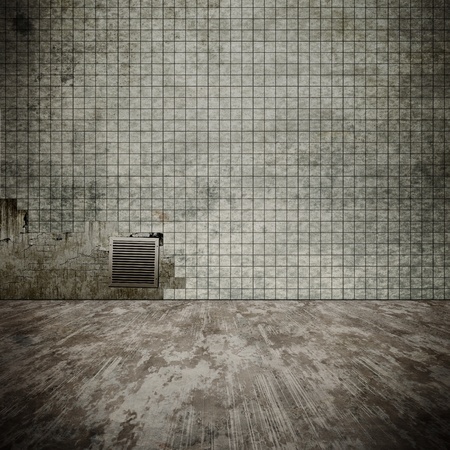 An image of a dirty old cellarの写真素材