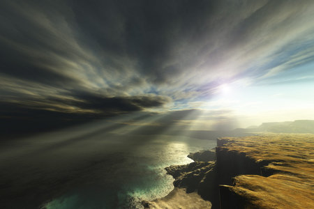An image of a nice fantasy landscape