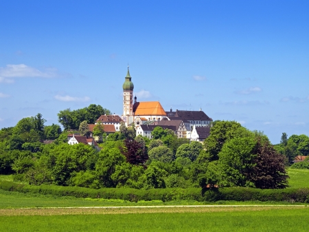 An image if the Andechs Monastery in Bavaria Germanyのeditorial素材