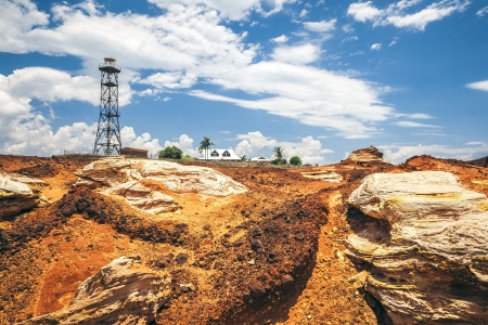An image of the nice Lighthouse of Broome Australiaの写真素材