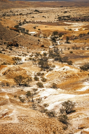 An image of the great Breakaways at Coober Pedy Australiaの写真素材