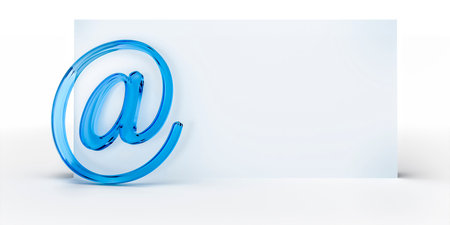 An image of a nice email sign with space for your content