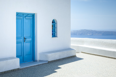 An image of a nice Santorini viewの写真素材