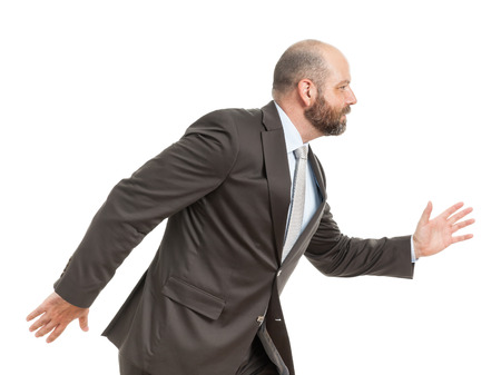 An image of a handsome business man の写真素材