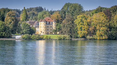 An image of the Castle Garatshausen Bavaria Germanyのeditorial素材