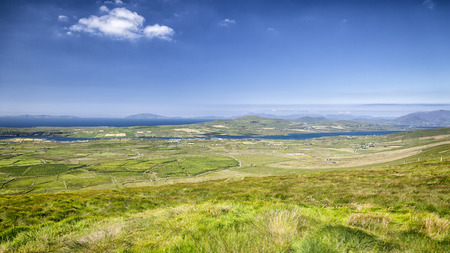 An image of the irish landscape at Portmageeの写真素材