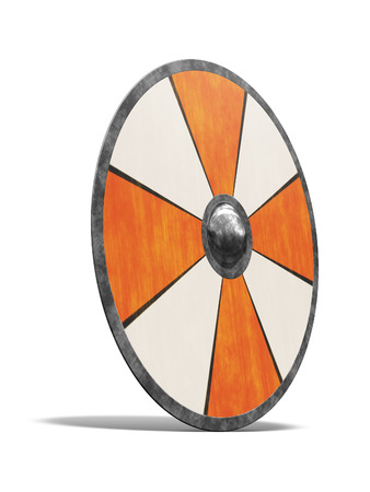 An image of a nice vintage shieldの写真素材