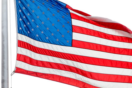 An image of the flag of the USA
