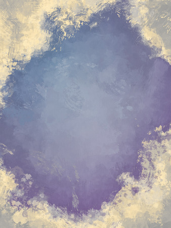 Illustration of a grunge background blue purple coloredの写真素材