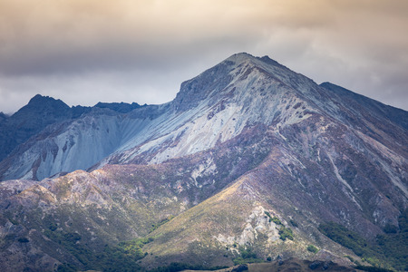 An image of a mountain view in New Zealandの写真素材