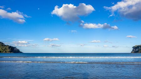 An image of Bay Of Plenty beach New Zealandの写真素材