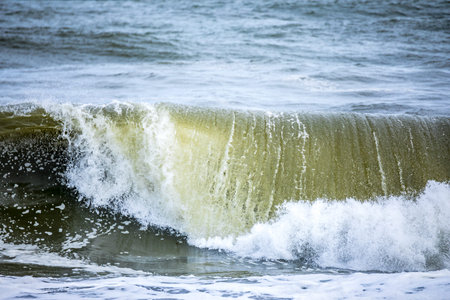An image of a stormy ocean scenery background