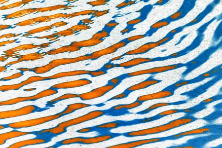 An image of a water ripples surface backgroundの写真素材