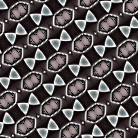 An illustration of an abstract fractal graphic art backgroundの写真素材