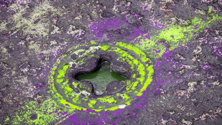 An image of a grunge metal background