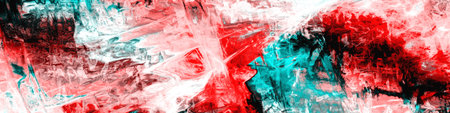 An abstract colors painting digital illustration background