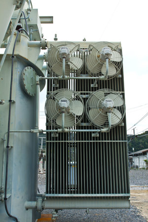 Cooling fan of transformer