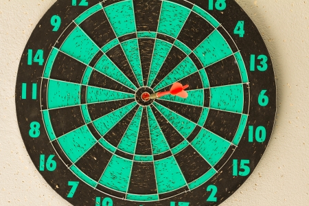 Dart boardの写真素材