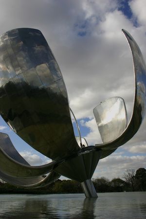 Metal Flowerの写真素材