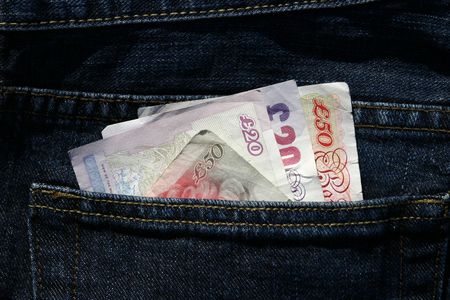 U.K. Bank Notesの写真素材