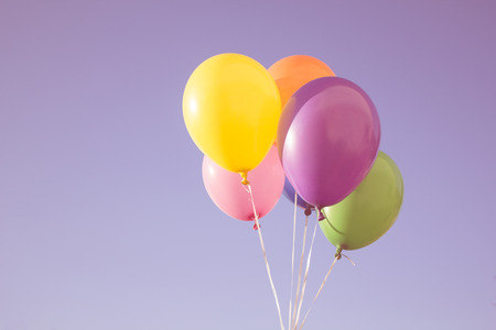 Color balloonsの写真素材