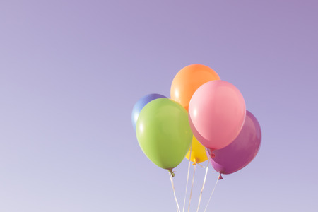 Color balloonsの写真素材