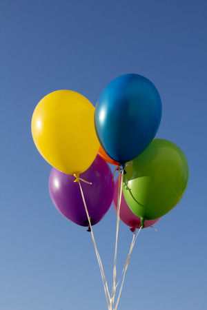 Color balloonsの写真素材