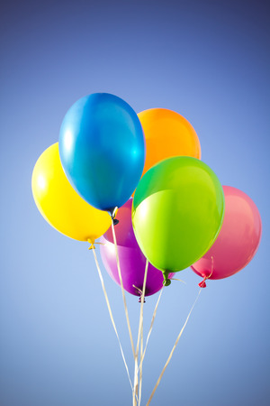 Color balloonsの写真素材