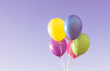 Color balloonsの写真素材