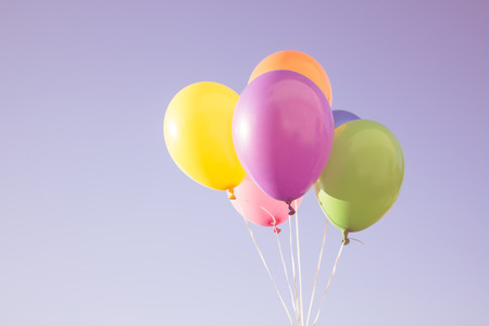 Color balloonsの写真素材