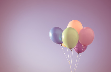 Color balloonsの写真素材