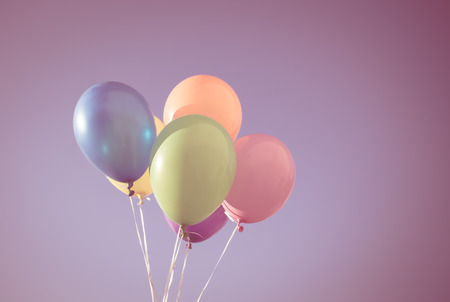 Color balloonsの写真素材