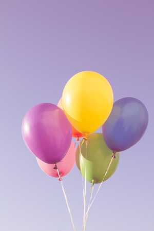 Color balloonsの写真素材