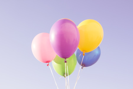 Color balloonsの写真素材