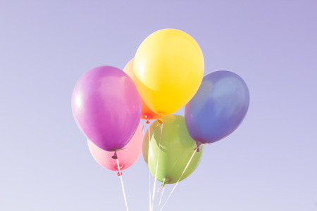 Color balloonsの写真素材