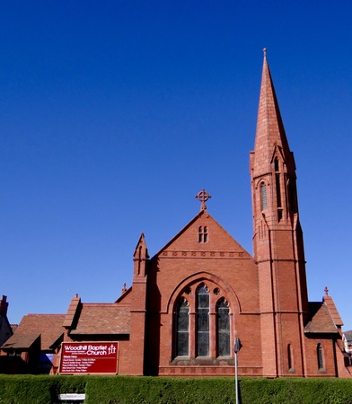 Woodhill Baptist Church in Colwyn Bay, North Walesのeditorial素材