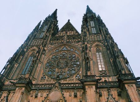 Church in Prague, Czechの写真素材