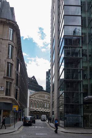 The City, London's financial districtEngland and the United Kingdomのeditorial素材