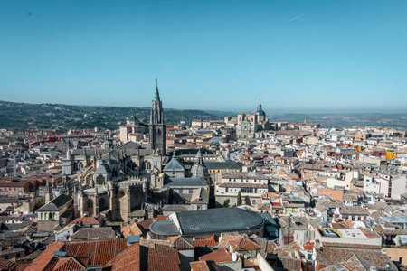 Views of the city of Toledo. spainの写真素材