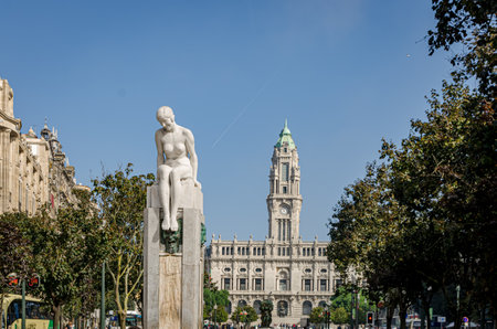 October 2013. Porto Monuments Portugal.の写真素材