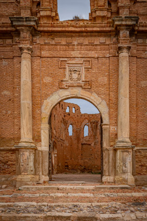 Old town of Belchite. Saragossa. Spain.の写真素材