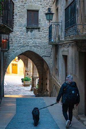 Architecture of Calaceite. Teruel. Spain.