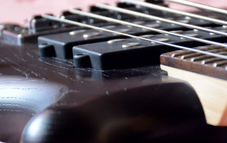 5 Strings Bass Guitar Black Oil Color