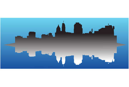 Cincinnati mirrorのイラスト素材