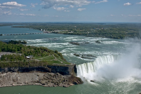 Niagara falls, horseshoe fall の写真素材