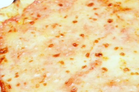 seasoning pizza margherita in detail の写真素材