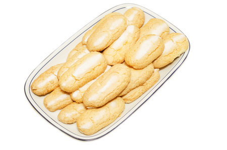 Pistoccus, savoiardi sardi, classical sardinian dessert