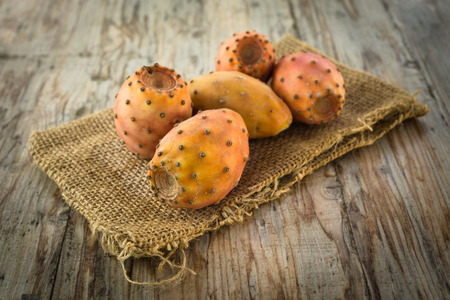 Prickly pearsの写真素材