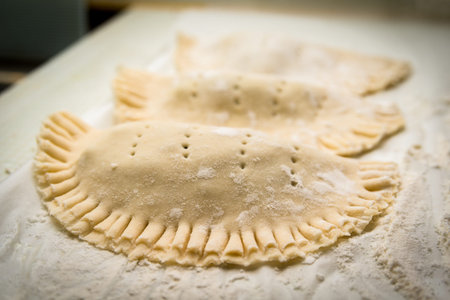 Cooking Panzerotti, Italian Foodの写真素材
