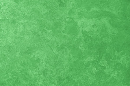 Green texture abstract pearl background for text, advertising, design, decorative textured plaster for walls as a background copy space.の写真素材